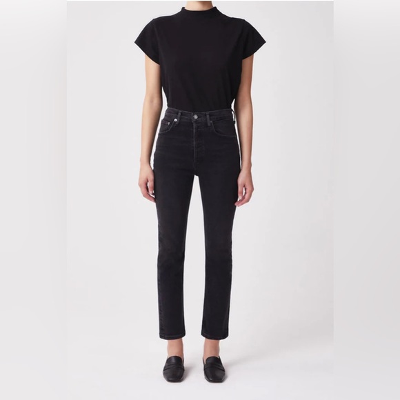 Agolde Riley Black Jeans - Picture 4 of 4